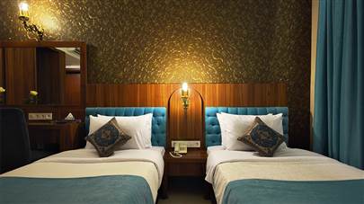 اتاق دو تخته تویین هتل ارگ شیراز